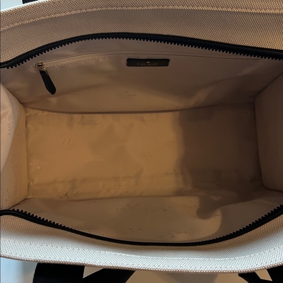Kate Spade Cream and Black Shoulder Bag/large size - Picture 6 of 6